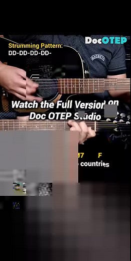 1.1M views · 27K reactions | Imagine - John Lennon (Guitar Chords Tutorial with Lyrics) part 1 SHORTS REELS | Doc OTEP Studio | Facebook