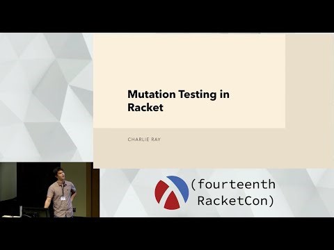 Charlie Ray: Mutation Testing Better Than Coverage
