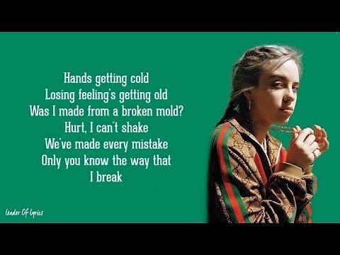 Billie Eilish - idontwannabeyouanymore (Lyrics)
