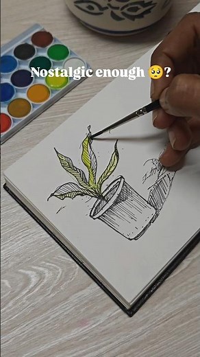 Camlin watercolor| Childhood memory| ASMR | Nostalgia #nostalgia #asmr
