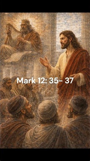 Holy Bible NIV The New Testament Mark 12: 35- 37