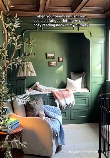 Cozy Nursery Organization with Walmart AI Assistant