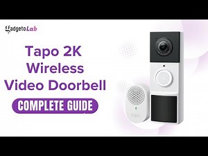 TP-Link Tapo 2K Wireless Smart Video Doorbell | Features & Setup | Complete Buying & User Guide