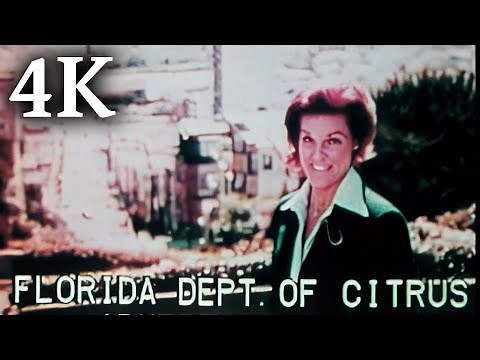 Anita Bryant - Florida Orange Ad [1975] 4k