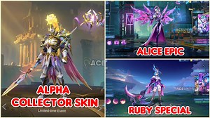 Alpha collector skin, Alice epic skin and Exorcist skin | CrynZo