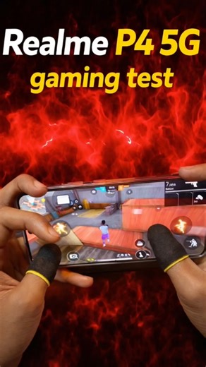Realme P4 5G freefire king The best mobile under 15K for gaming and editing 144fps saport...🥵