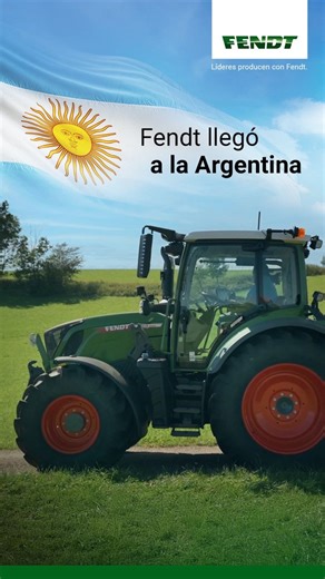 Llegamos para transformar el campo. La excelencia cruza fronteras y el futuro del agro ya está aquí. Nueva tierra, la misma pasión por la perfección. En Argentina comienza una nueva era Fendt. 🇦🇷 #FendtArgentina #LíderesProducenConFendt #AgriculturaDePrecisión #NuevaEraFendt #BienvenidosAFendt #FendtLlegaAArgentina #FendtTractors #InnovaciónFendt #TecnologíaFendt #ParaQueTodosVean: Video con campos al amanecer y máquinas Fendt en acción. Un agricultor utiliza el terminal de control con mapas d