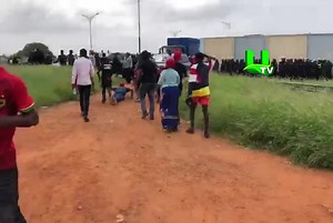 #AriseGhana protestors charge up for Day 2 of demonstration #UTVNews | UTV Ghana