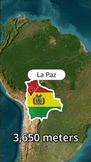 La Paz, Bolivia – The World’s Highest Capital | @TheStoryScopeTV #shorts #geography #travel