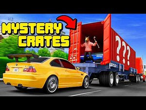 Stealing Mystery Crates From Moving Trucks in GTA 5 RP