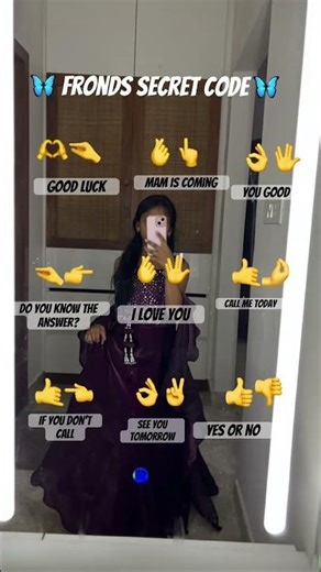 #🦋 friendship sign language🦋#￼