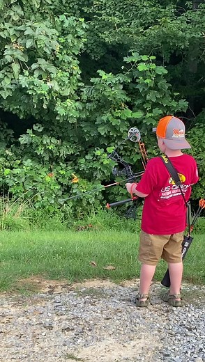 163K views · 6.8K reactions | Jake wanted to share with you all he’s been practicing his archery!  Cabela's here we come..to buy more arrows !  | Life According to Jake Boone | Facebook