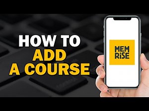 How To Add A Course On Memrise (Quick and Easy)
