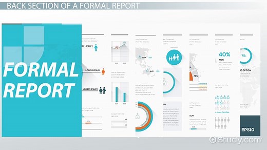 Formal Report Categories, Examples & Format