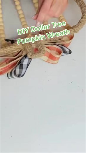 12K views · 145 reactions | DIY Dollar Tree pumpkin wreath—so easy, budget-friendly, and perfect for adding cozy fall vibes! 李 #DollarTreeDIY | Olivia's Romantic Home DIY | Facebook