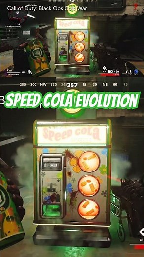 Evolution of the Speed cola Perk in Treyarch CoD Zombies Games! #treyarch #codzombies #callofduty