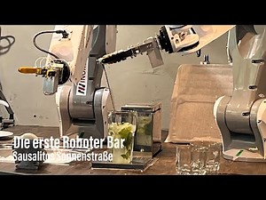 Germany's first robot bar at SAUSALITOS Munich