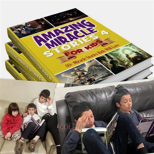 Volume 4 of 'Amazing Miracle Stories for Kids' Ready for Print