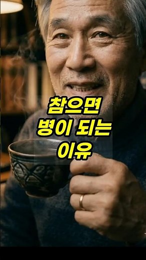 참으면 병이 되는 이유 | 인내의 함정 | 맹자 호연지기 | 중장년 화병 치유 | 인간관계 손절 | 인생 조언