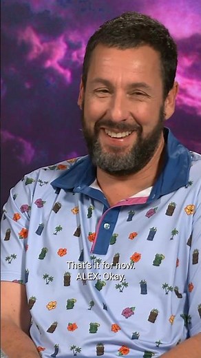 Watching "The Jetsons" in space feels right for some reason. 🪐 #AdamSandler #careymulligan #Shorts
