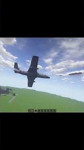 Aero L-29 "Delfin" from FSX in Minecraft #minecraft #mcheli #fsx #flightsimulator #simulator #plane
