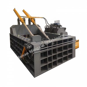 [Hot Item] Small Used Hydraulic Aluminum Can Waste Metal Compactor Machine for Sale