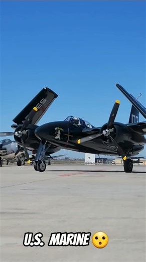 Grumman F7F Tigercat || US Marines 😎 || #shorts #ytshorts #aircraft #usa #navy #viral #aviation