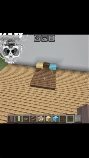 Minecraft Bed Build Hack 🛏️🔥 | Easy Minecraft Build Trick! #shorts