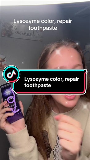Super excited to continue using this color repair toothpaste will do another video and seven days but I see a difference in just the first use@TikTok @TikTok Shop 🇺🇸 @TikTok Shop Creator #christmaspresents #purpletoothpaste #toothpaste #whiteningtoothpaste #yellowteeth