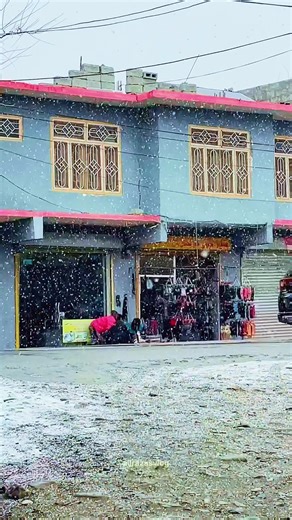 Snowfall Scenes in Skardu: A Winter Wonderland