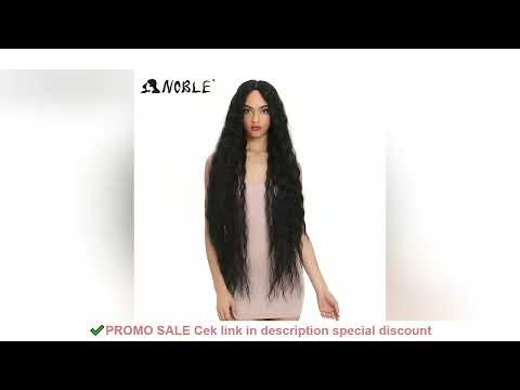 Noble Cosplay Synthetic Lace Wigs For Black Women Long Curly Hair 42 Inch Cosplay Blonde Ombre Lace