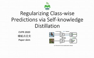 【读论文】Regularizing Class-wise Predictions via Self-knowledge Distillation