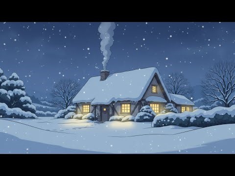 Snowy Evening Chores and Hearthside Warmth Cozy Countryside Slow Living