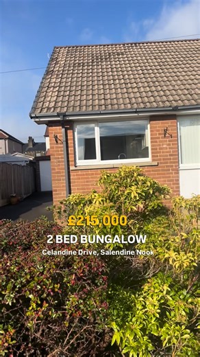 Bramleys Estate Agents on Instagram: "🏡 For Sale – 2 Bed Semi-Detached Bungalow 📍 Celandine Drive, Salendine Nook, Huddersfield 💷 £215,000 Set within a quiet cul-de-sac, this well-presented true bungalow is offered for sale with no vendor chain and vacant possession. With two double bedrooms, a modern fitted kitchen, and low-maintenance gardens, it makes an ideal choice for those seeking single-storey living or looking towards retirement. 📲 Contact Bramleys today to arrange your viewing >> h