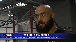8.2M views · 2.9K reactions | A Valley man was told that if he didn't shed the weight that he would die. All on his own he's lost hundreds of pounds and now inspires others to live a healthy life, but he needs help reaching his next goal. | FOX 10 Phoenix | Facebook