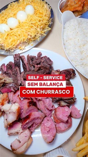 Carol - Ih,achei! OFICIAL on Instagram: "Já conhece o @juniordochurrasco_ ? 🔥 Um dos restaurantes mais bacanas de São Gonçalo! 🍽️ Buffet self-service sem balança, com várias opções 🥩 1 carne – R$ 28 🥩🥩 2 carnes – R$ 30 🥩🥩🥩 3 carnes – R$ 32 ✨ Tem o Completão com 3 espetinhos da sua escolha 🥩 Tábuas de picanha no cardápio 🍺 Chope bem gelado 🍹 Drinks maravilhosos 👨‍👩‍👧‍👦 Espaço kids ❄️ Ambiente grande, climatizado e super aconchegante Endereço: R. Srg. Raimundo Nonato n° 97 - Pacheco