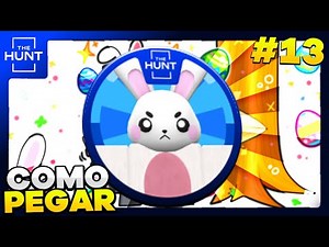 COMO PEGAR a BADGE (Defeat The Bunny) do Lumberjack Simulator do EVENTO THE HUNT do ROBLOX!