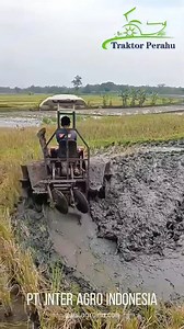 15K views · 155 reactions | Cara Melewati Pematang Tetangga !! #fyp #videoviralitiktok #tractor #agriculture #promo | Traktor Perahu | Facebook