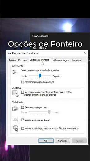 Dicas de PC parte 11 - Melhore a precisão do Mouse