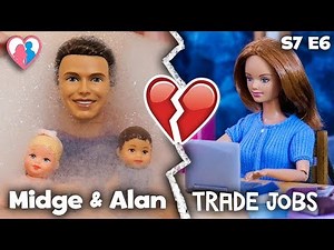 S7 E6 "Midge & Alan Trade Jobs" | The Happy Family Show