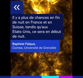 Éruption solaire massive: une aurore boréale espérée en Suisse