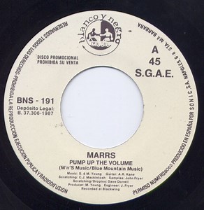 M|A|R|R|S - Pump Up The Volume