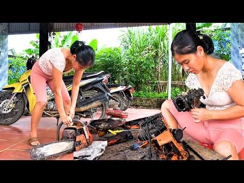 Will It Run? 🛠️ Genius Girl's Hardest Challenge: Repairing a Completely Broken Gasoline Engine