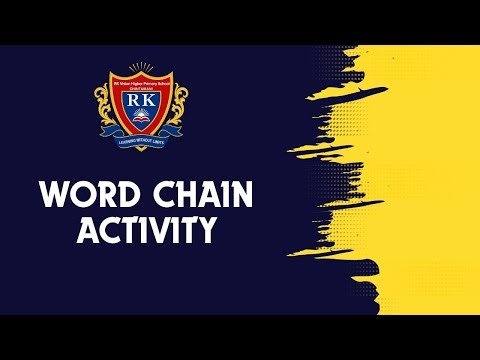 Word Chain Challenge! Boost Vocabulary & Quick Thinking | Classroom Activity