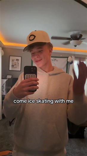 Ice Skating Fun with My Partner and Brother