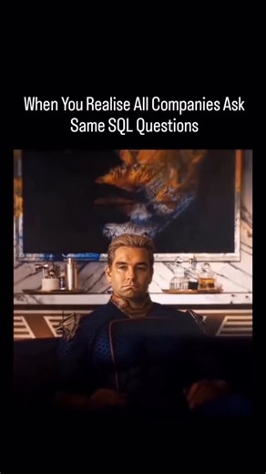 coder.in on Instagram: "Here’s a straight, punchy caption — no fluff: ⸻ 😳 When you realise almost every company asks the SAME SQL questions… Stop wasting time memorising random queries — prepare smart, not blindly. I’ve compiled all the most repeated SQL interview questions + answers in one PDF so you can revise fast and crack confidently. 💬 Comment “sql” and I’ll send the PDF directly to your DM. 📌 Save this reel — you’ll need it before interviews. #SQL #InterviewPrep #PlacementReady #TechIn