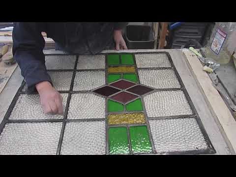 Sophie's Stained Glass | How to Repair and Strengthen Old Stained Glass