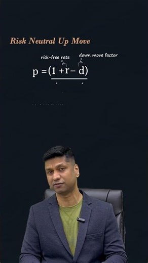 Up-Move Probability in Binomial Model in 30 Seconds (CFA L1)