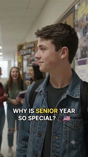 Why Is Senior Year So Special in America? 🎓🇺🇸 #usa #usashorts #shortvideo #short