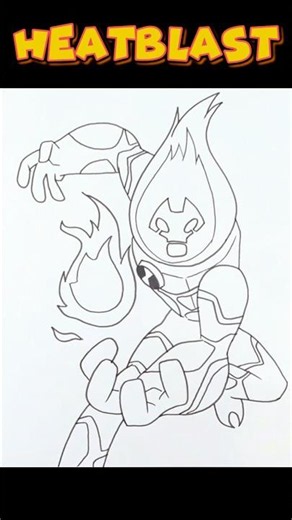 This Heatblast Drawing Gets FIRE FAST! 🔥😱